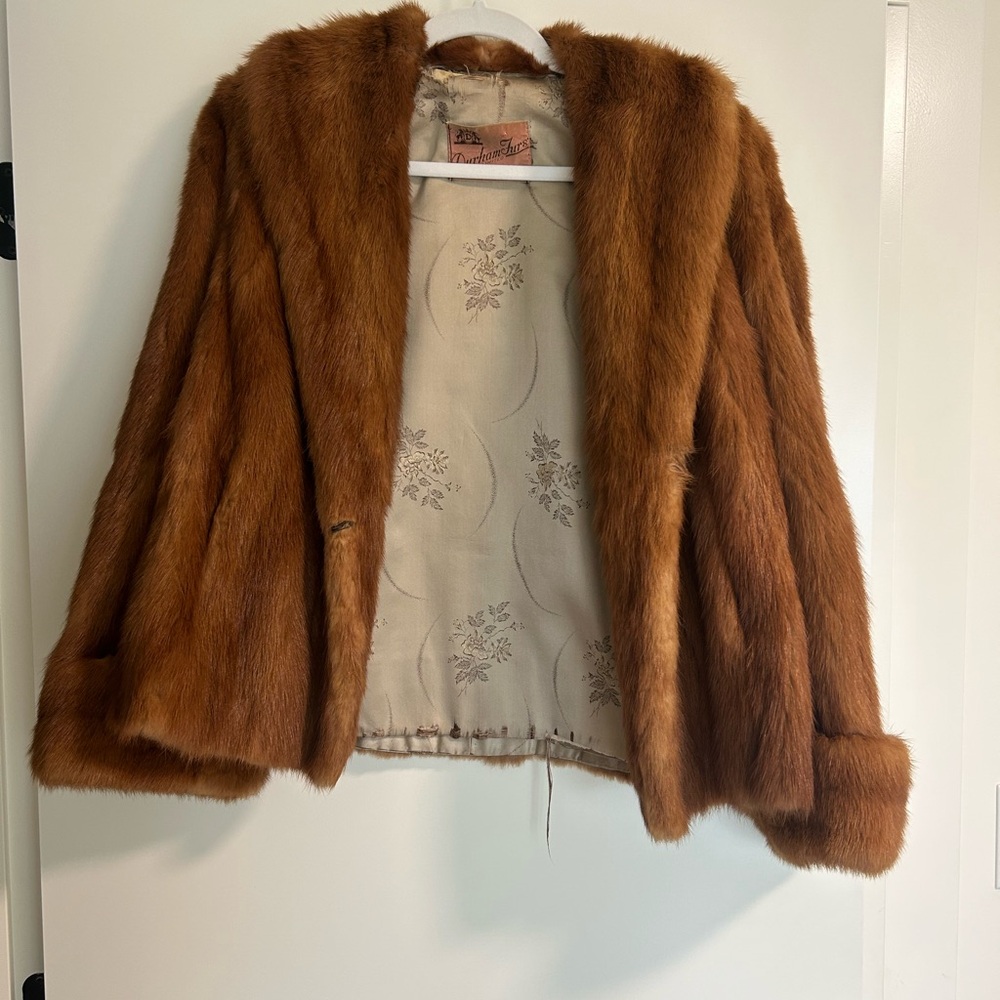 Fur coat vintage**